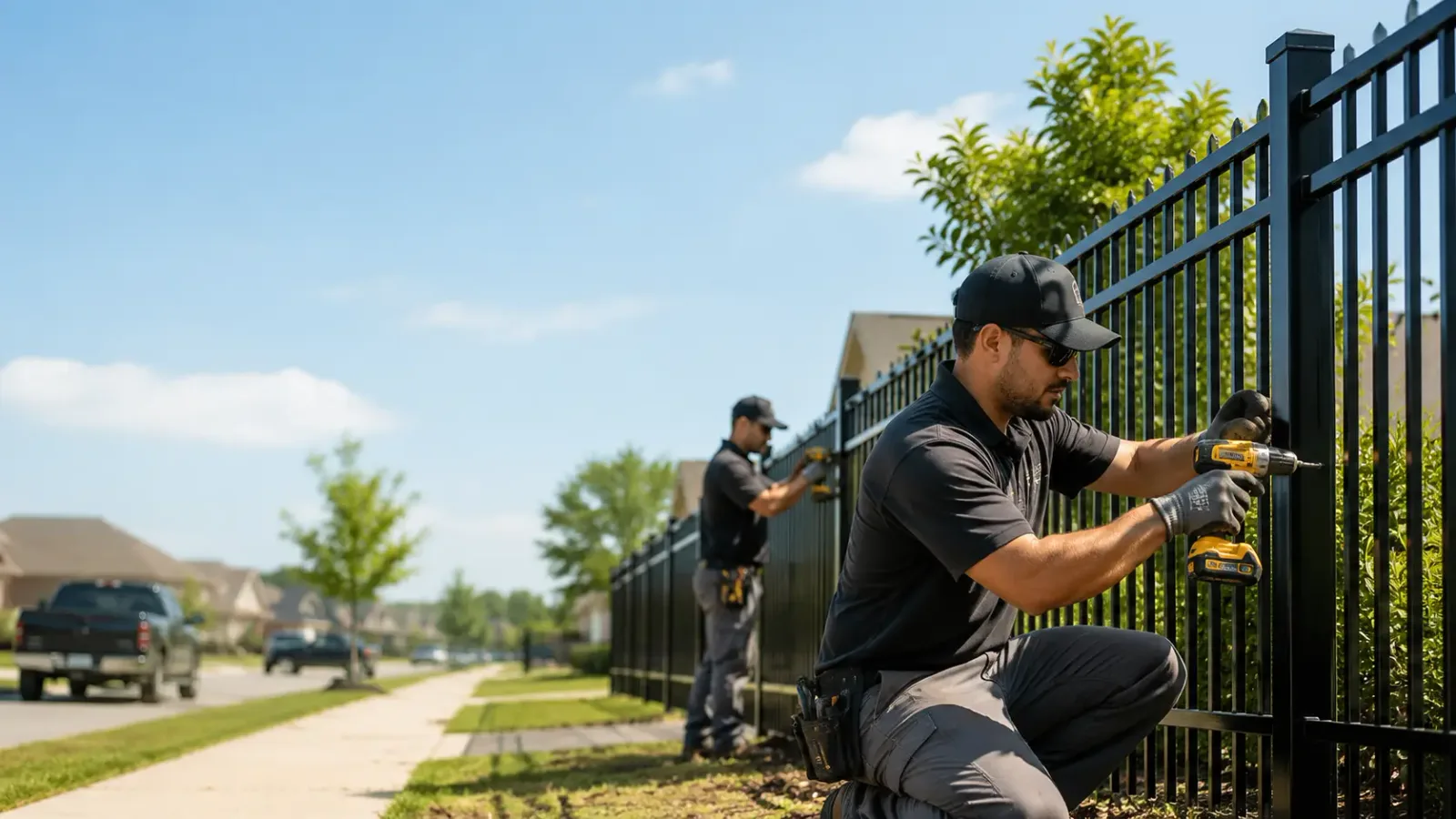 Metal Fence Installation in Robinson, IL